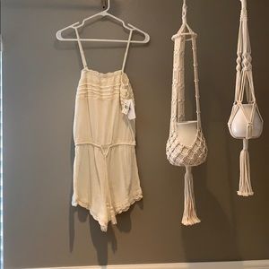 ivory ripcurl romper